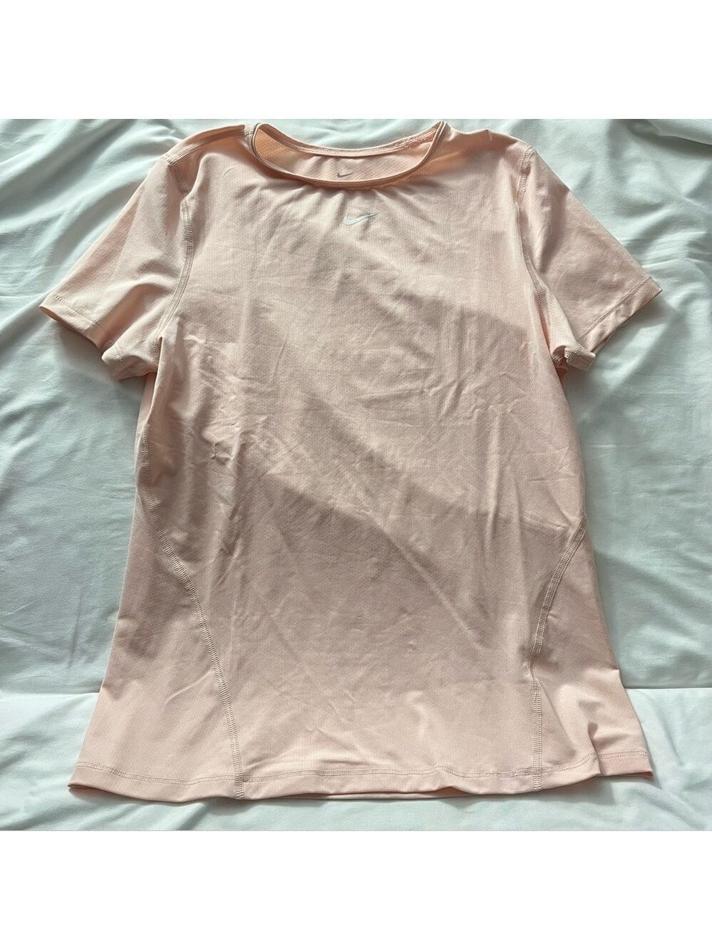 Nike Dri-FIT Running Workout T-Shirt Pink Women's Large